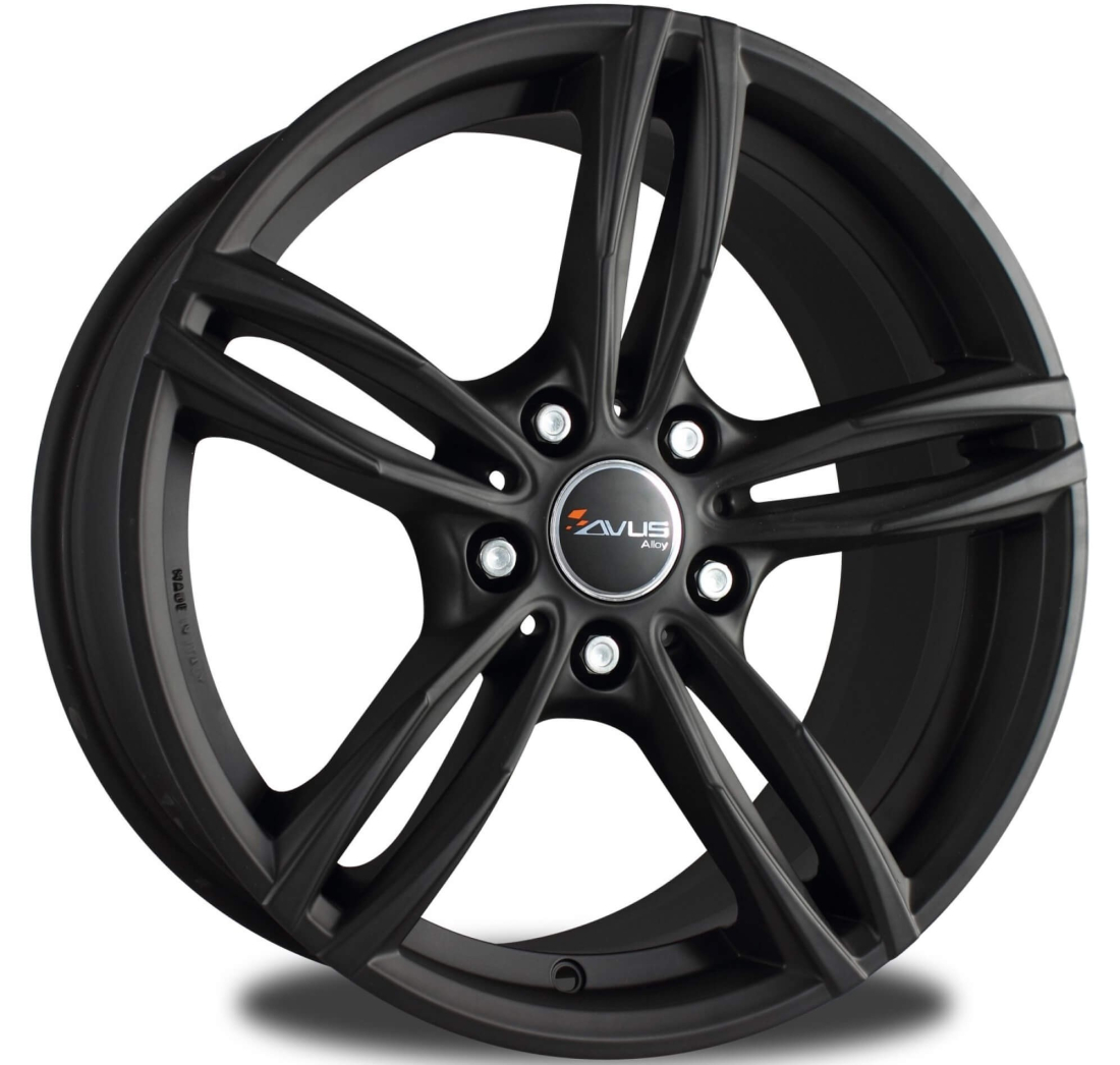 AC-MB3 9,5x 20 +45 5x120 AVUS 72,6 MATT BLACK